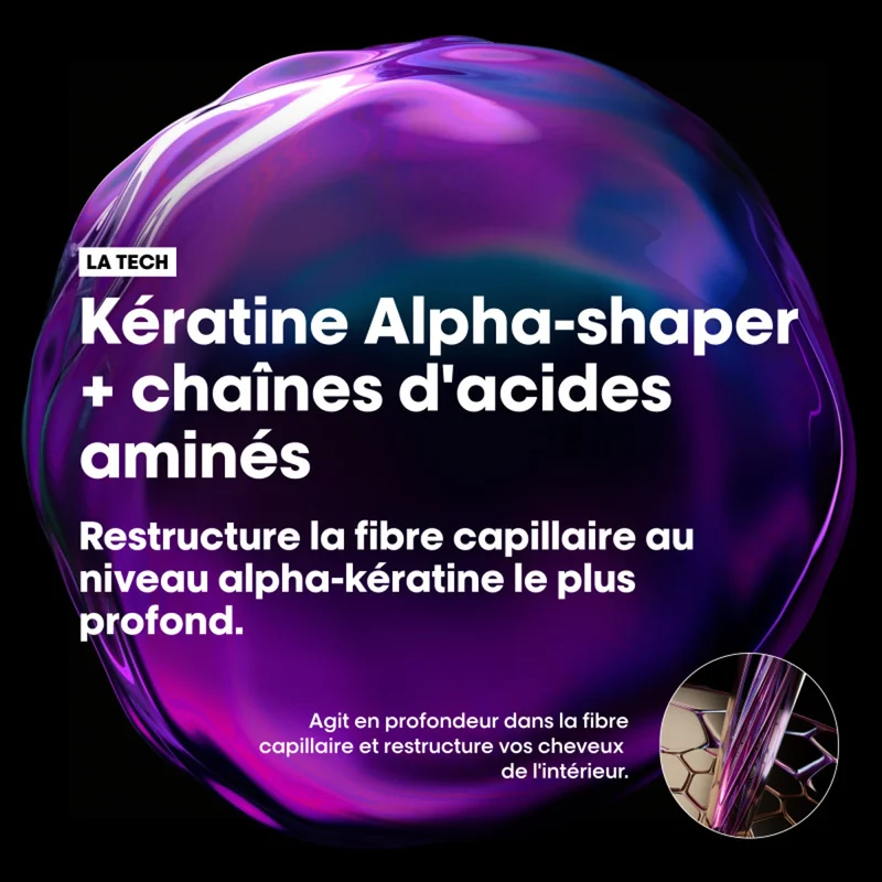 Keratin Alpha Sleek Sérum Lissant - 50 ml