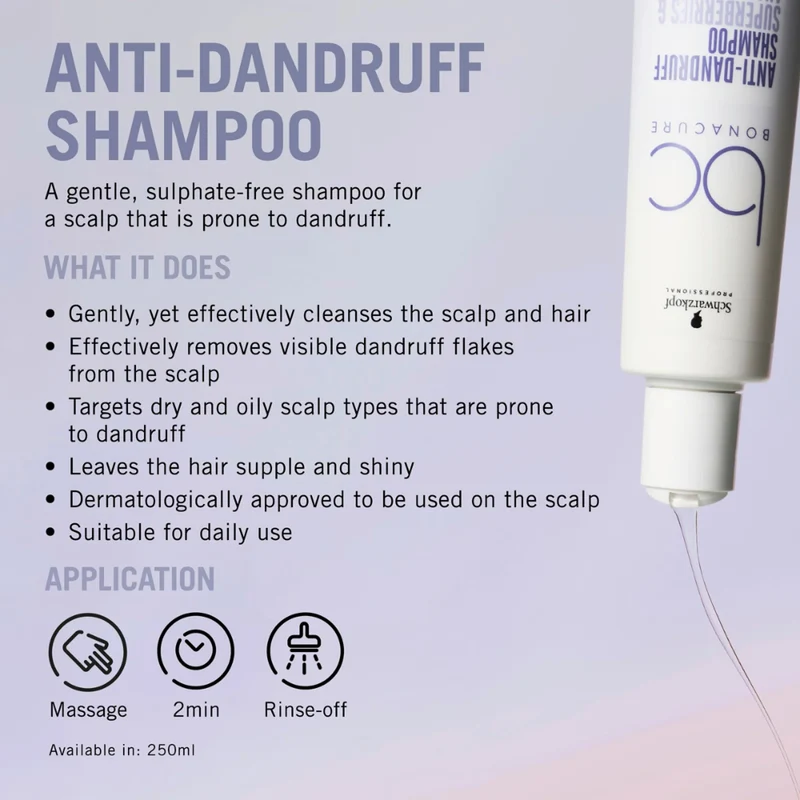 Shampooing Bonacure Anti-Dandruff - 250ml