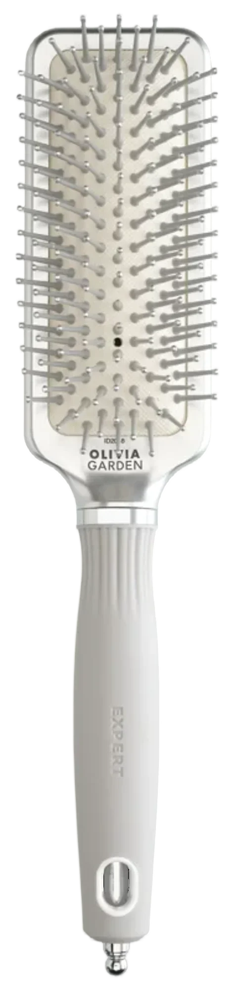 Expert Care Rectangular Nylon Bristles Silver S