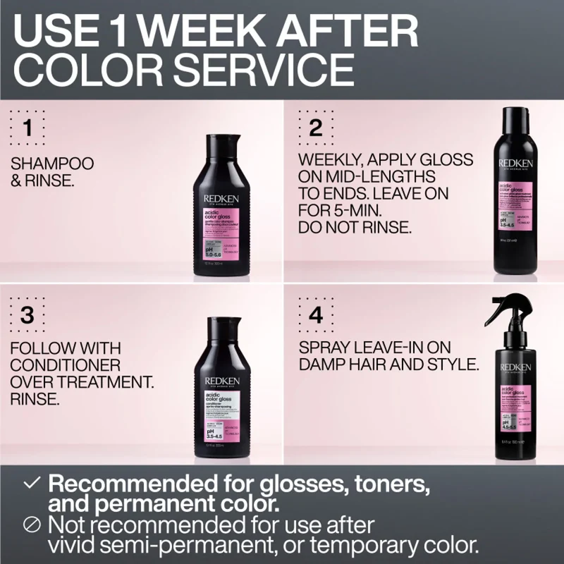 Acidic Color Gloss Conditionneur - 500ml