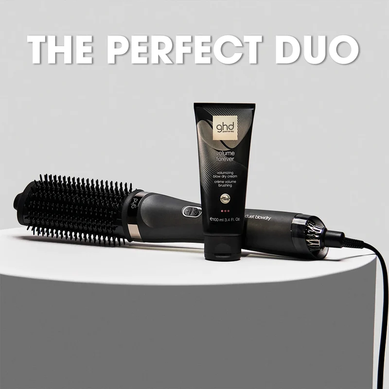 Brosse Soufflante 2-En-1 Ghd Duet Blowdry Noir