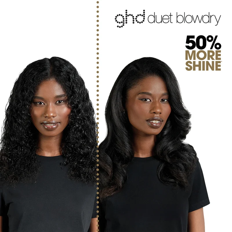 Brosse Soufflante 2-En-1 Ghd Duet Blowdry Noir