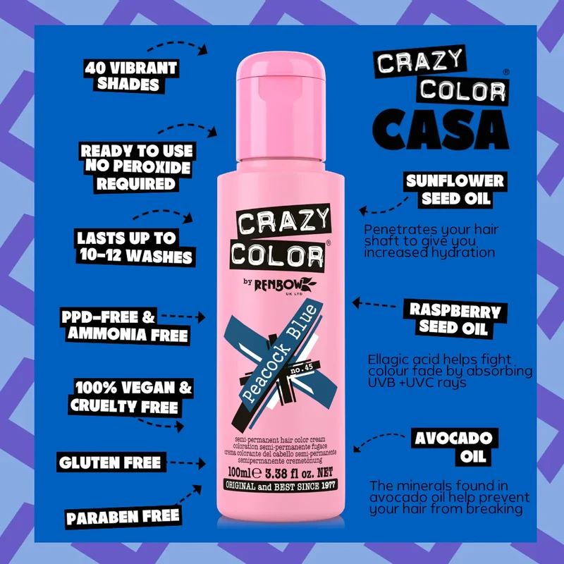 Peacock Blue 45 - 100ml