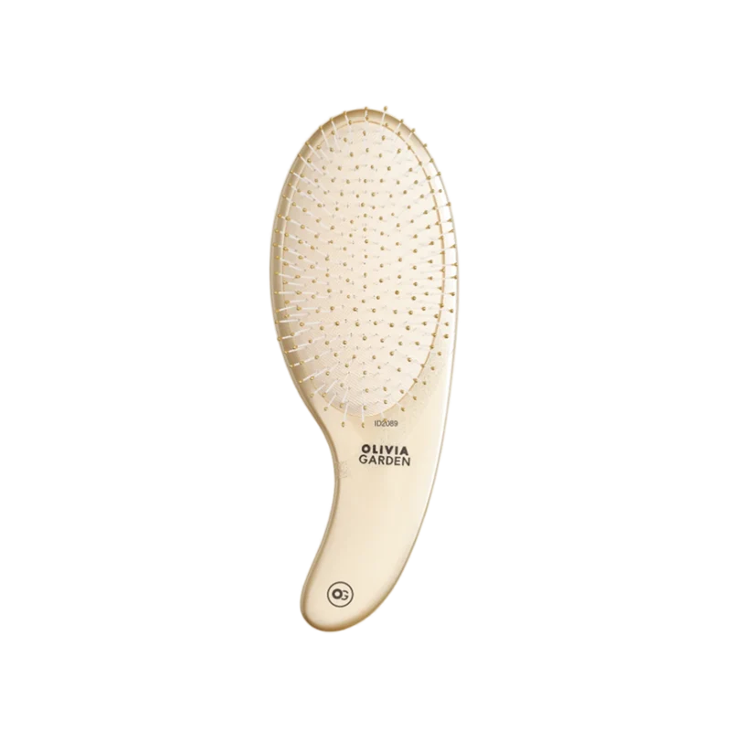 Expert Care Curve Nylon Bristles Gold
