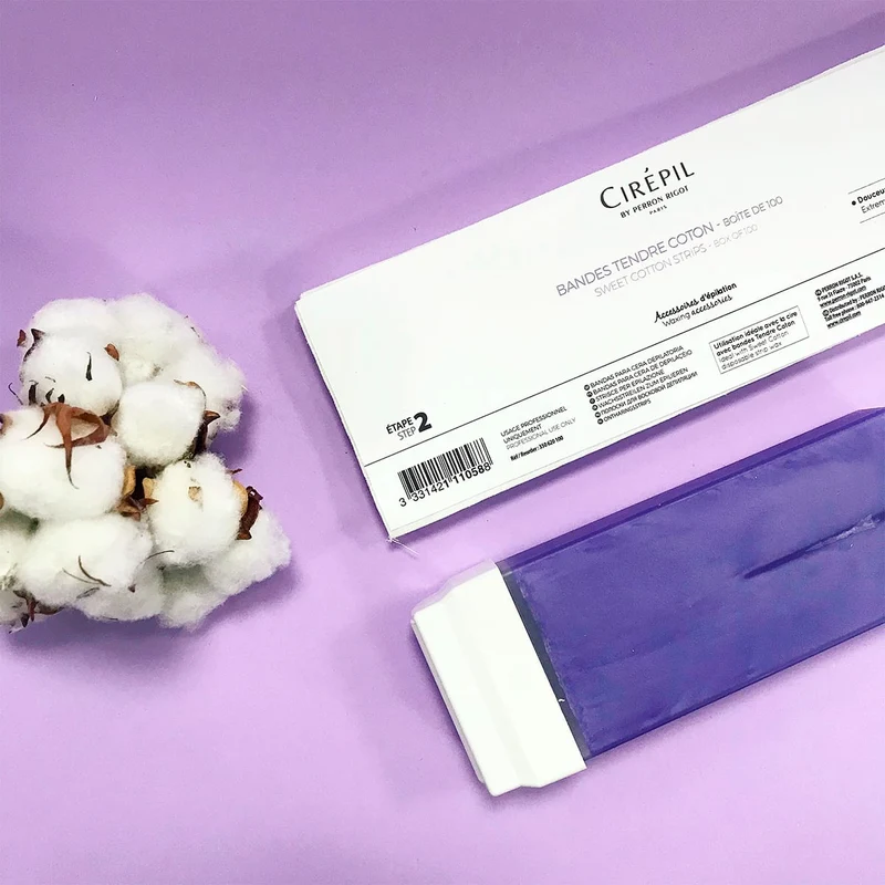 Cartouche de cire liposoluble Tendre Coton Cirépil