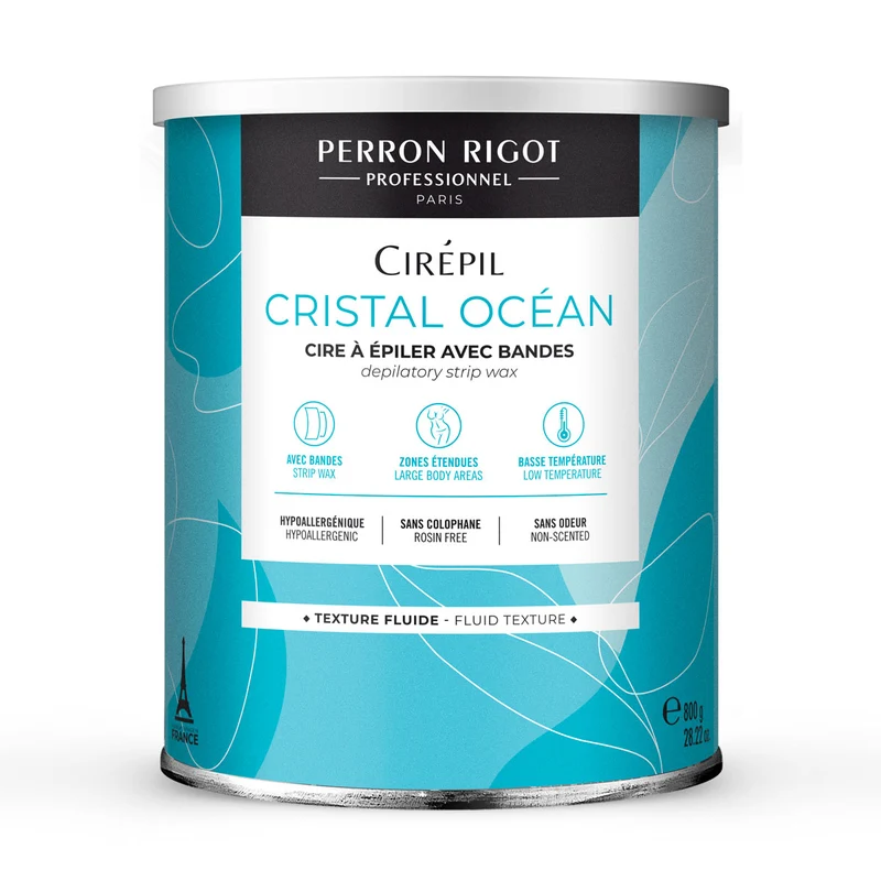Cire en pot Cristal Océan peaux sensibles Cirépil