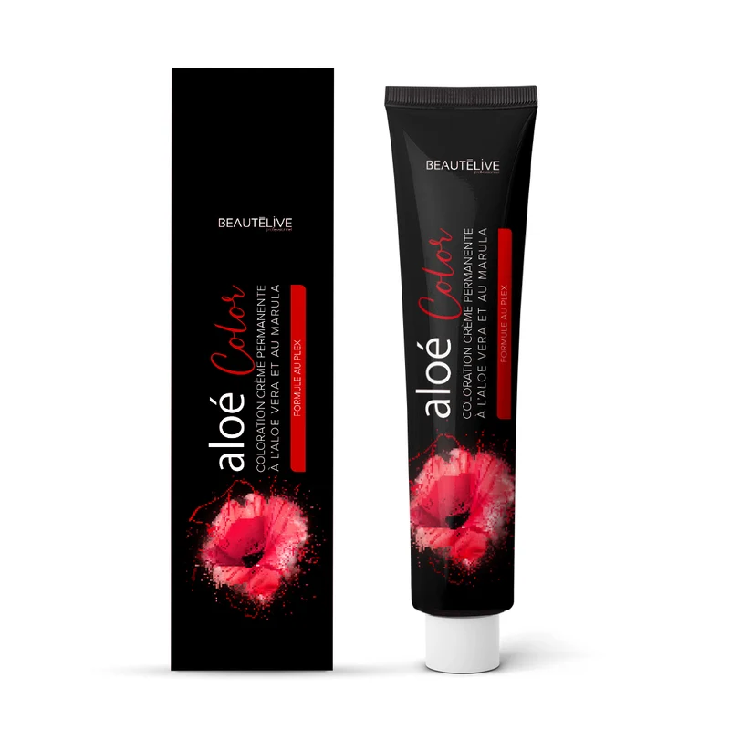 Coloration Crème à L'Aloé Véra et au Marula PLEX Aloe Color Plex
