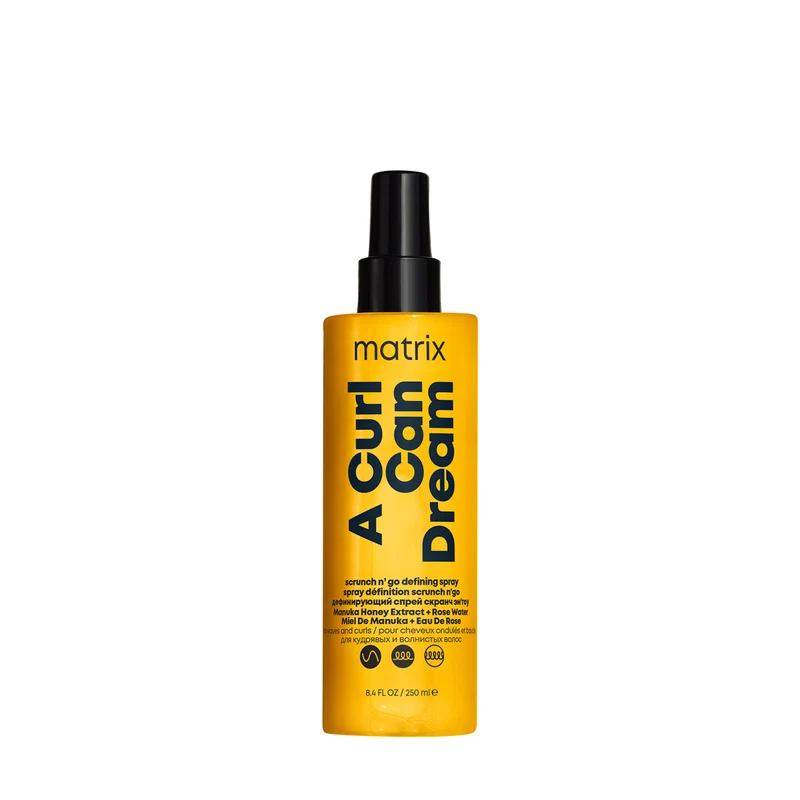 Spray définissant pour ondulations et boucles SCRUNCH N'GO A Curl Can Dream
