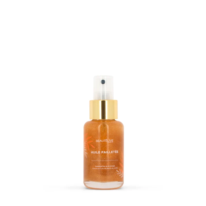 Huile Pailletée Sublimatrice de Bronzage