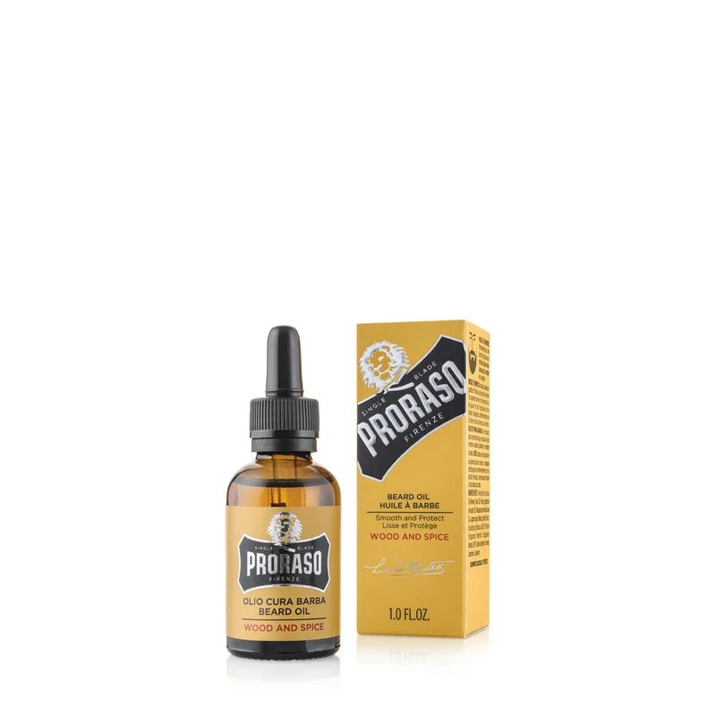 Huile pour barbe Wood and Spice
