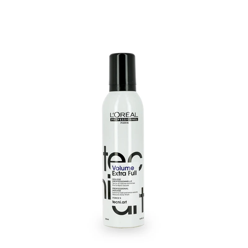 Mousse fixation forte Full Volume Extra Tecni Art
