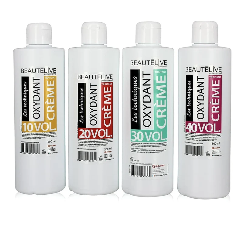 Oxydant crème Les techniques