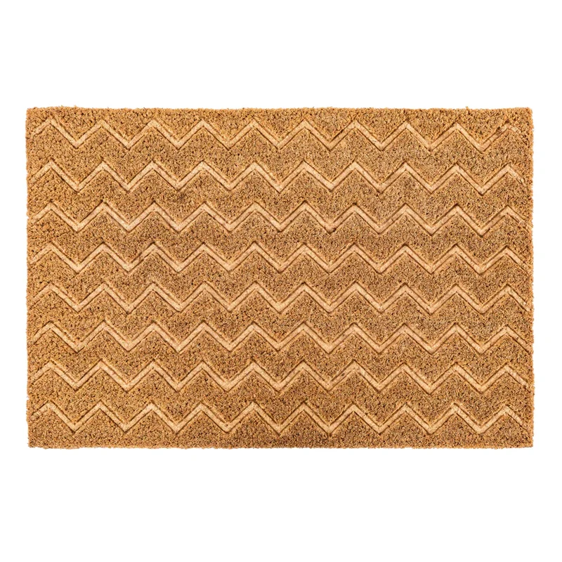 Zerbino "Zigzag", retro antiscivolo in vinile cm 60x40
