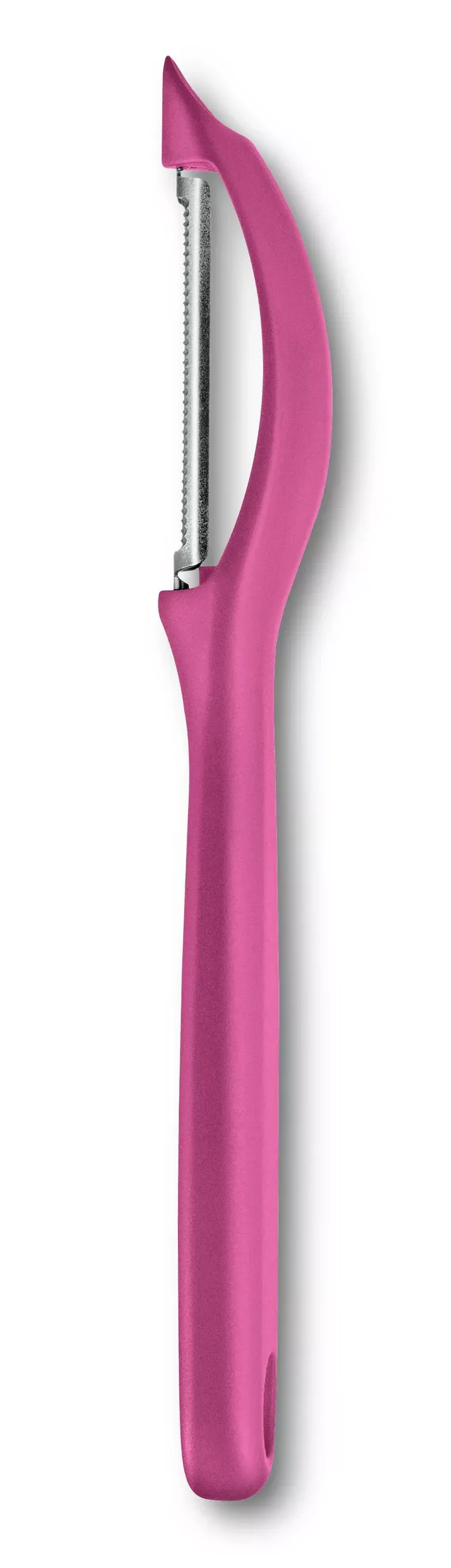 Pelaverdure Universale / Lama A Pendolo Seghettata Doppio Taglio - Rosa