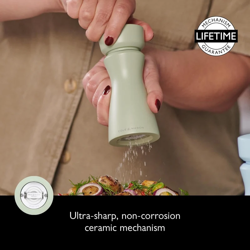Macina sale e pepe Kenton - Verde Menta H 15 cm