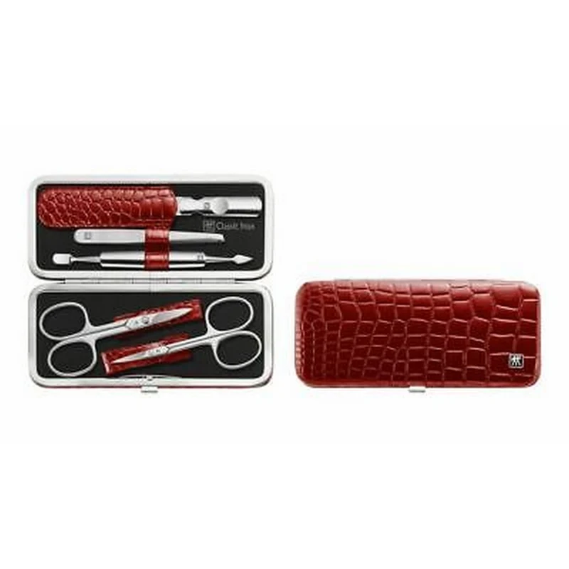 Zwilling - Set manicure 5 pezzi rosso