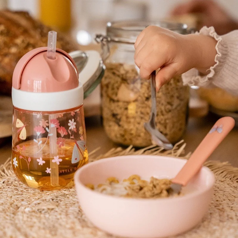 Coppetta alta per bambini "Mio - Flowers & Butterflies"