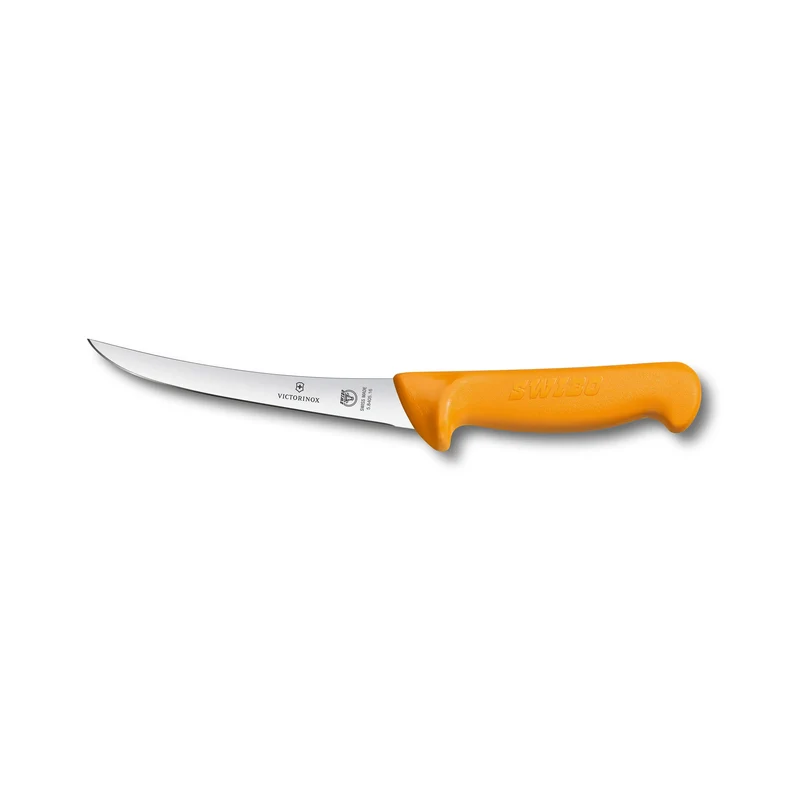 Coltello disosso semiflessibile curvo - Swibo / 16cm