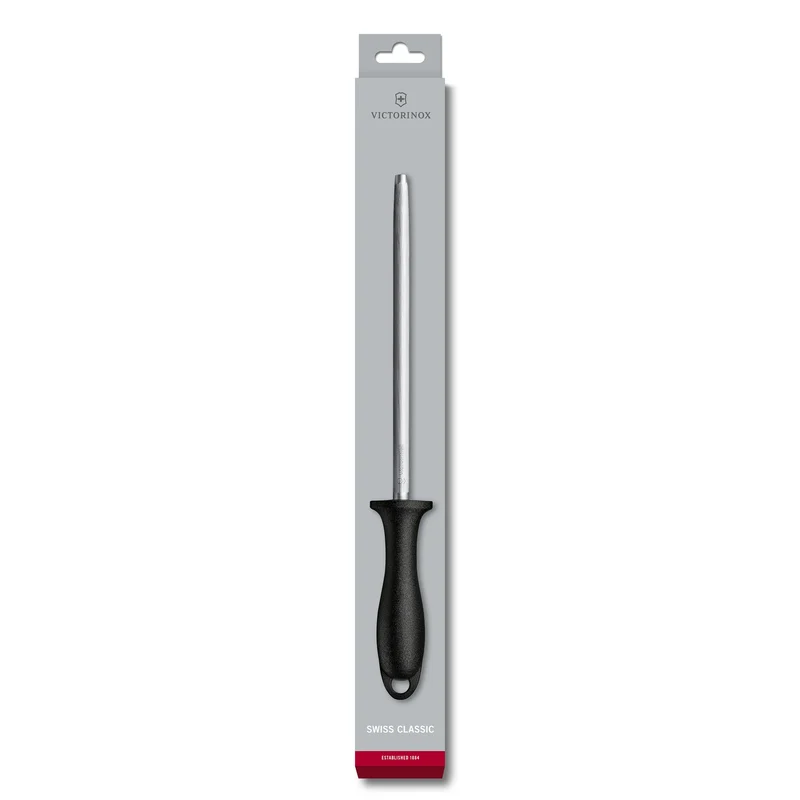 Acciaino Swiss Classic 20 cm tondo nero