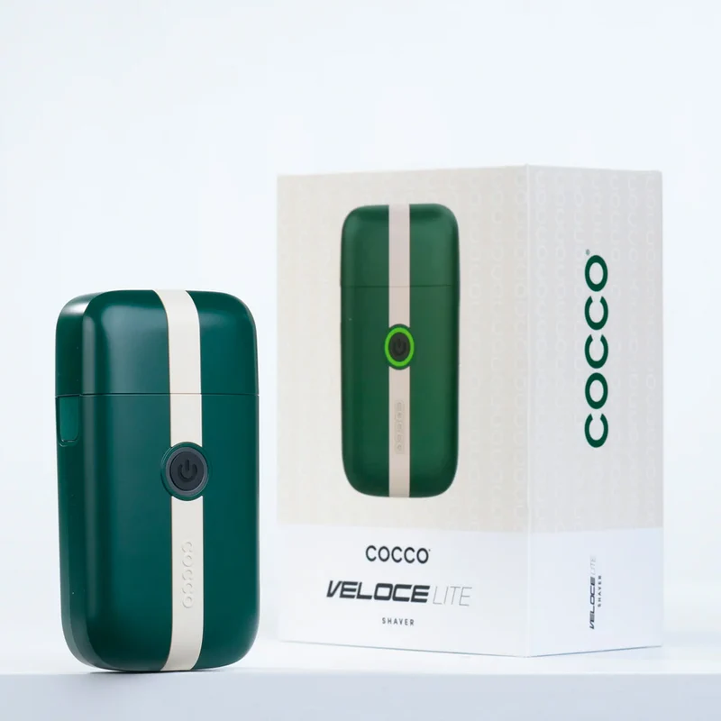 Cocco Veloce Lite Shaver Green / White - rasoir
