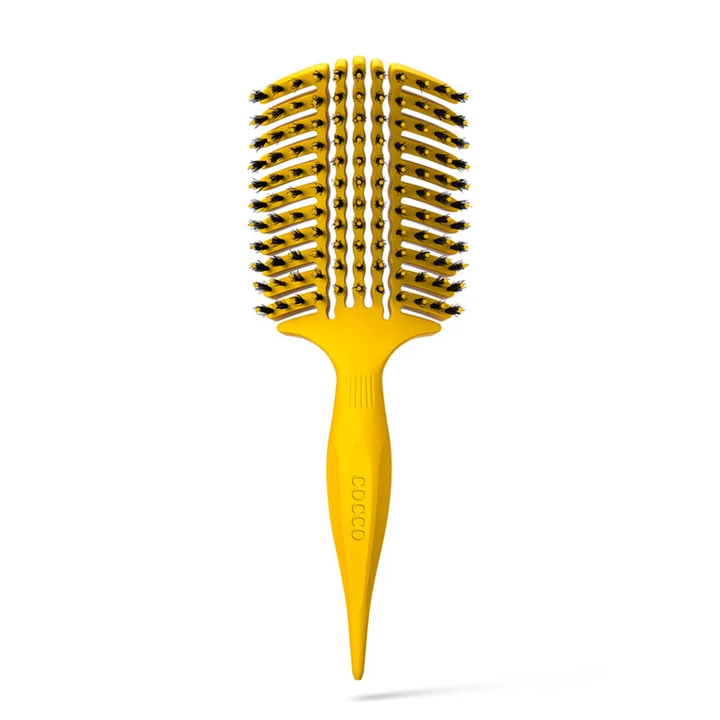 Cocco Aura Vent Boar Jaune - brosse ventilée