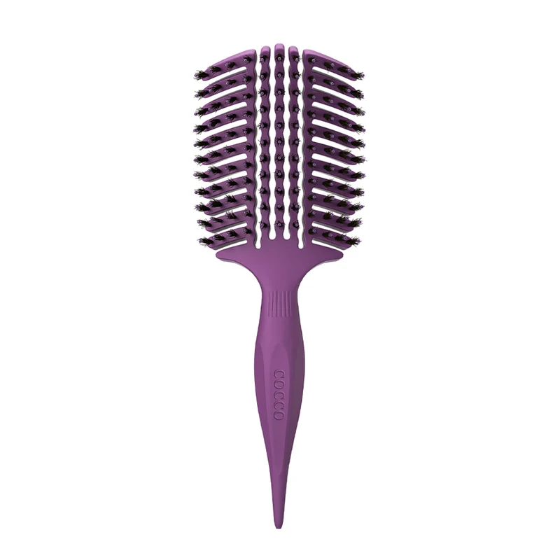 Cocco Aura Vent Boar Violet - brosse ventilée