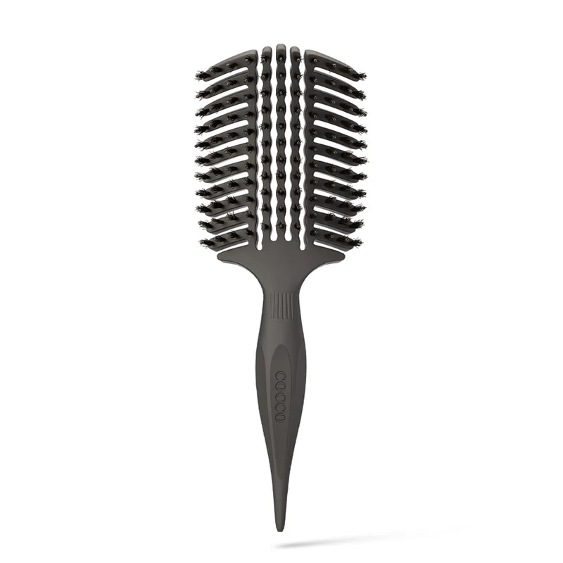 Cocco Aura Vent Boar Noir - brosse ventilée