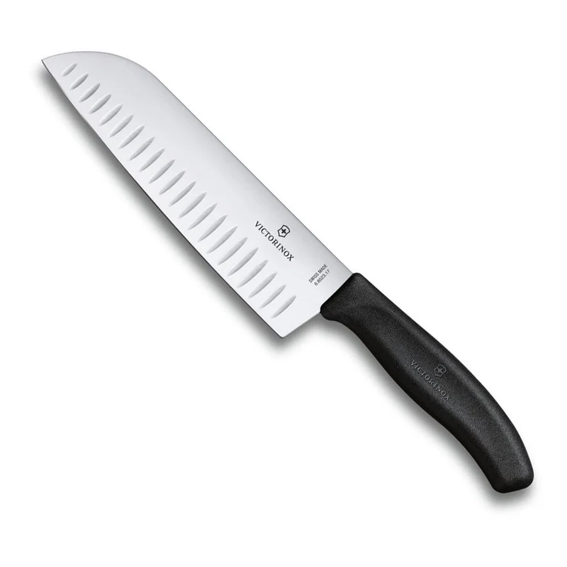 Victorinox Swiss Classic Coltello Santoku Professionale Lama Seghettata Acciaio