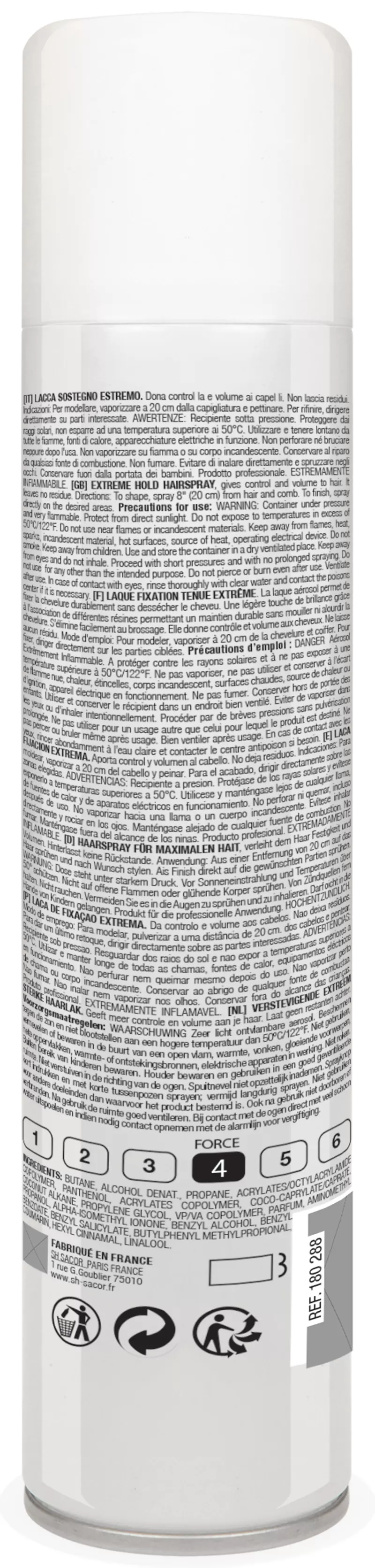 Laque Fixation et Brillance (300ml) - Formul Pro