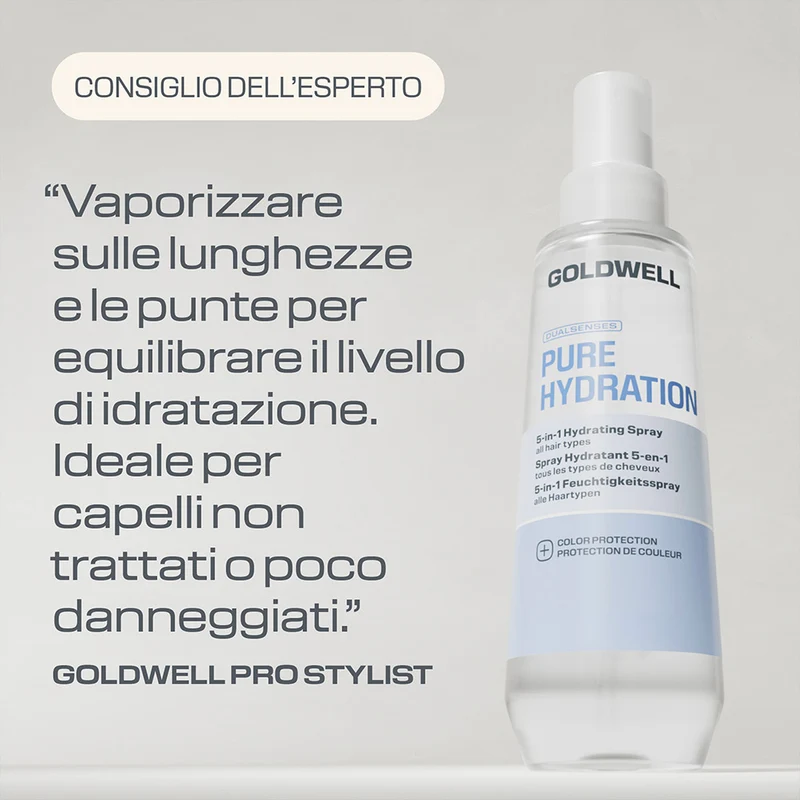 Goldwell Dualsenses Pure Hydration 5in1 Hydrating Spray 150ml - spray hydratant