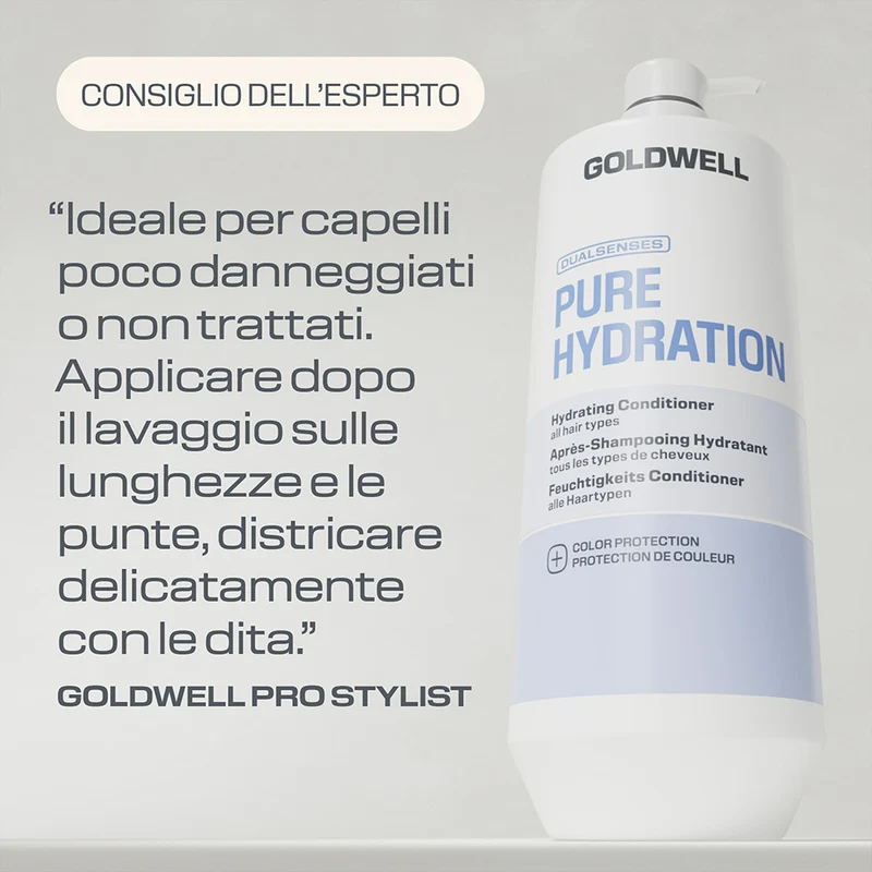 Goldwell Dualsenses Pure Hydration Condtioner 1000ml - après-shampoing hydratant