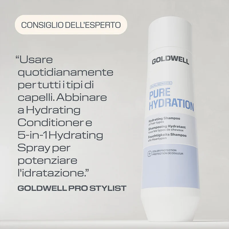 Goldwell Dualsenses Pure Hydration Shampoo 250ml - shampoo hydratant