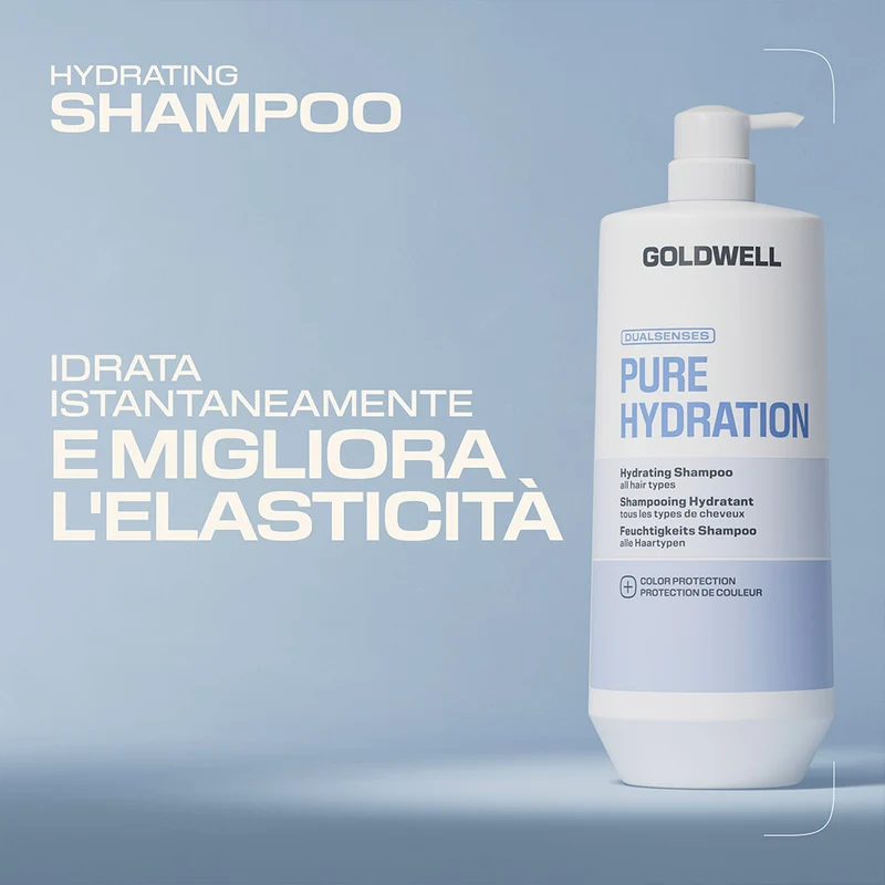 Goldwell Dualsenses Pure Hydration Shampoo 1000ml - shampoo hydratant