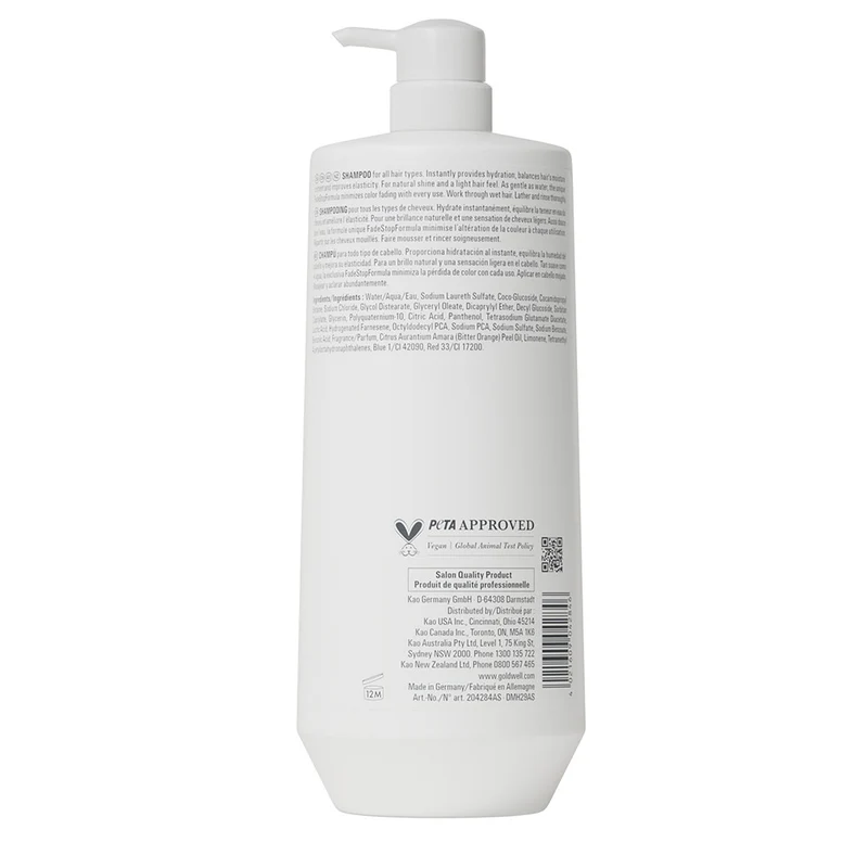 Goldwell Dualsenses Pure Hydration Shampoo 1000ml - shampoo hydratant