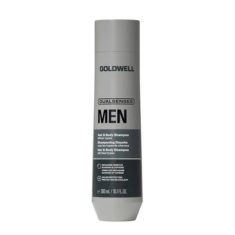 Goldwell Dualsenses men Hair & body shampoo 300ml - shampoing douche pour tous types de cheveux