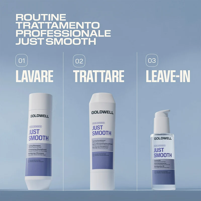 Goldwell Dualsenses Just Smooth Taming Oli 100ml - huile anti-humidité