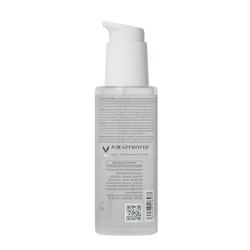 Goldwell Dualsenses Just Smooth Taming Oli 100ml - huile anti-humidité