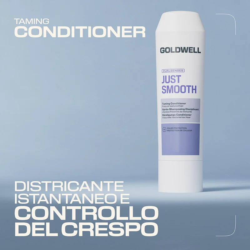 Goldwell Dualsenses Just Smooth Taming Conditioner 200ml - baume anti-frisottis