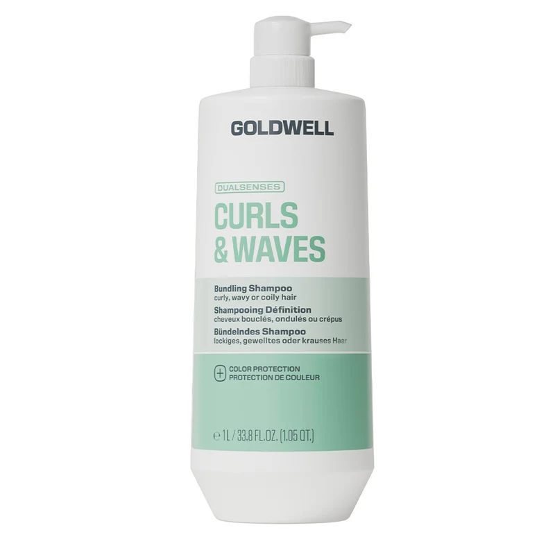 Goldwell Dualsenses Curls & Waves Bundling Shampoo 1000ml - shampoo cheveux bouclés