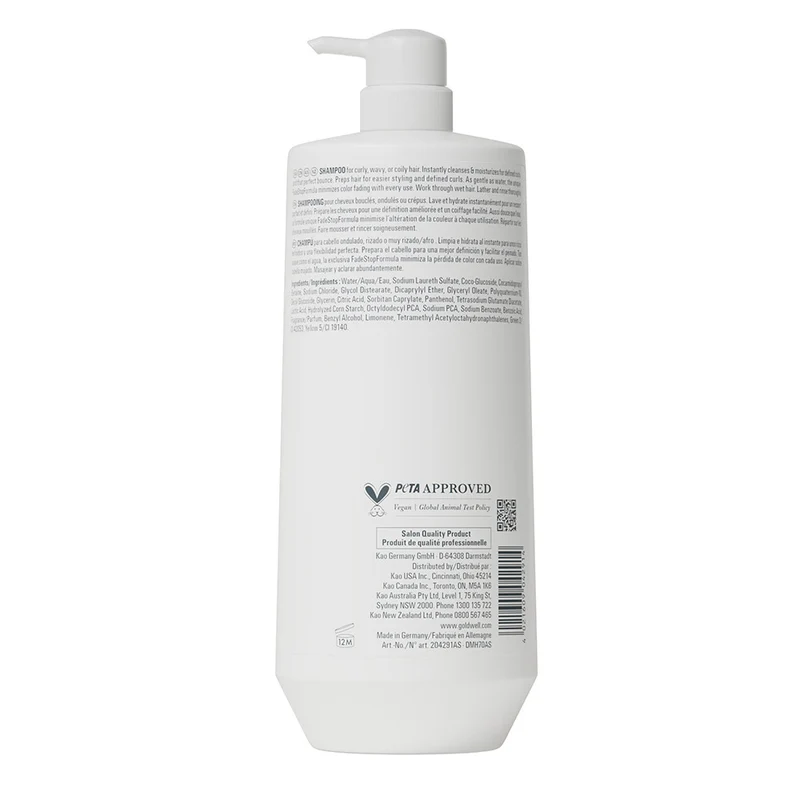 Goldwell Dualsenses Curls & Waves Bundling Shampoo 1000ml - shampoo cheveux bouclés