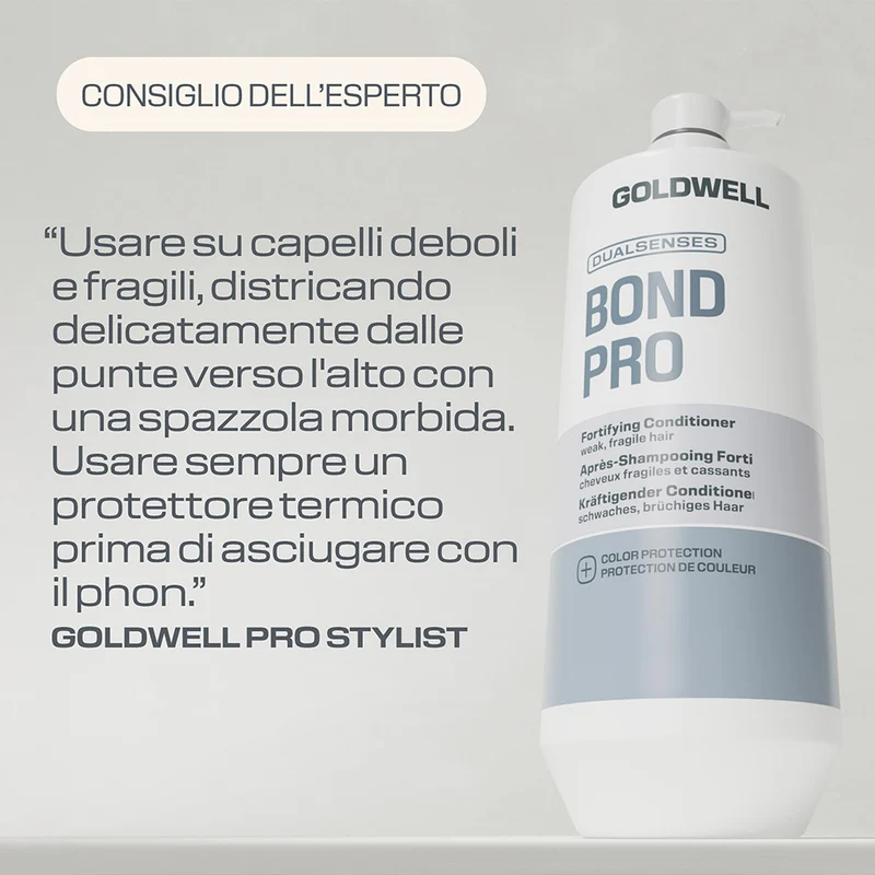 Goldwell Dualsenses Bond Pro Fortifying Condtioner 1000ml - après-shampoing fortifiant