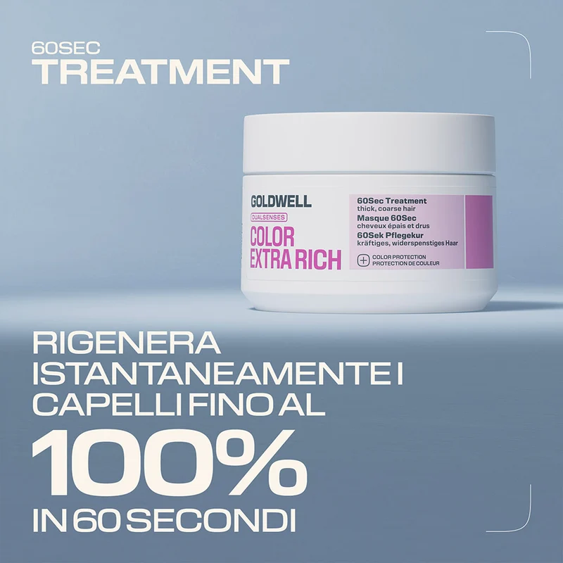 Goldwell Dualsenses Color Extra Rich 60sec Treatment 200ml - traitement régénérant