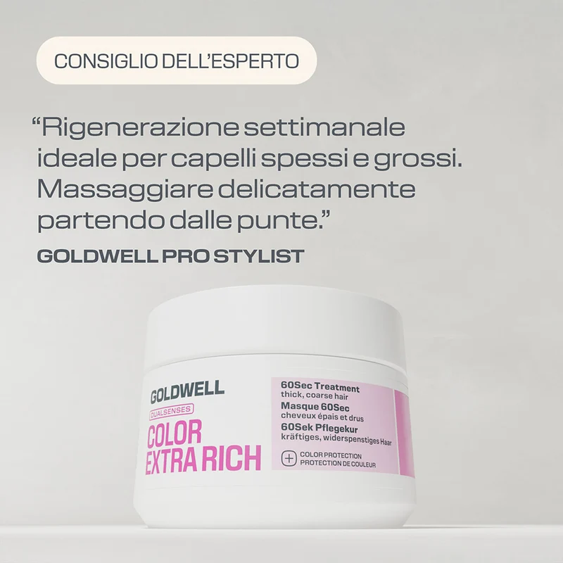 Goldwell Dualsenses Color Extra Rich 60sec Treatment 200ml - traitement régénérant