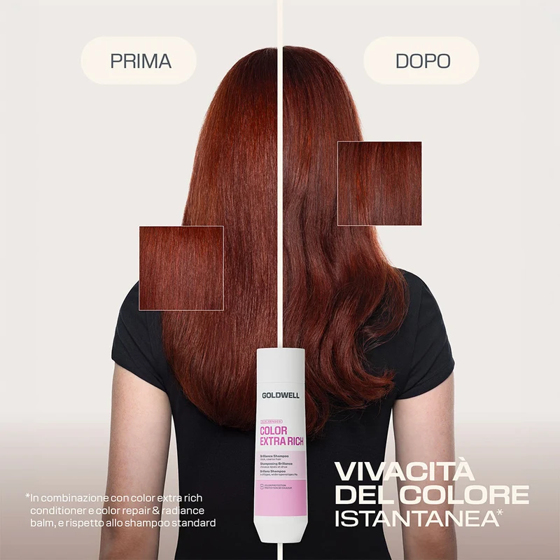 Goldwell Dualsenses Color Extra Rich Brilliance Shampoo 250ml - shampoo protecteur couleur