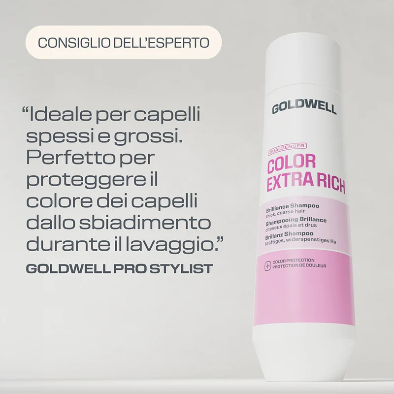 Goldwell Dualsenses Color Extra Rich Brilliance Shampoo 250ml - shampoo protecteur couleur