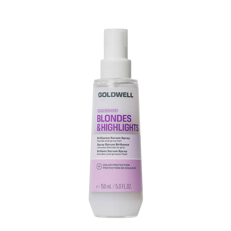 Goldwell Dualsenses Blonde & Highlights Brilliance Serum Spray 150ml - sérum démêlant cheveux blonds