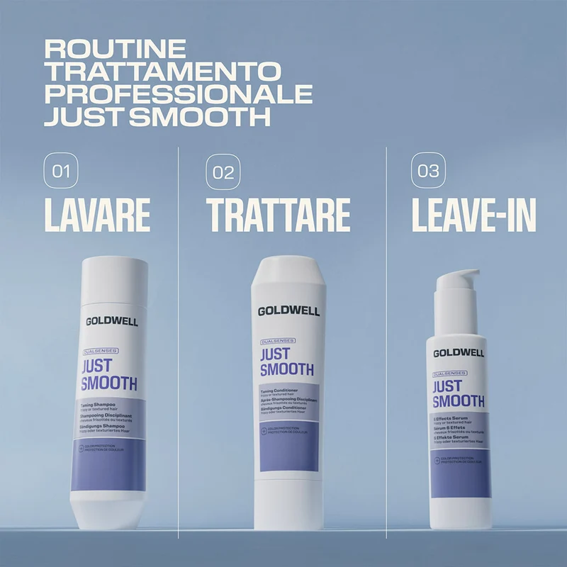 Goldwell Just Smooth 6Effects Serum 100ml - sérum anti-frisottis