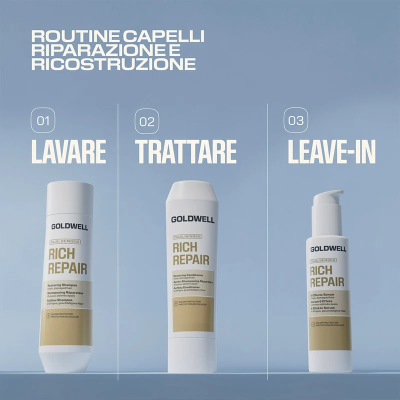 Goldwell Dualsenses Rich Repair Restoring Condtioner 200ml - baume réparateur