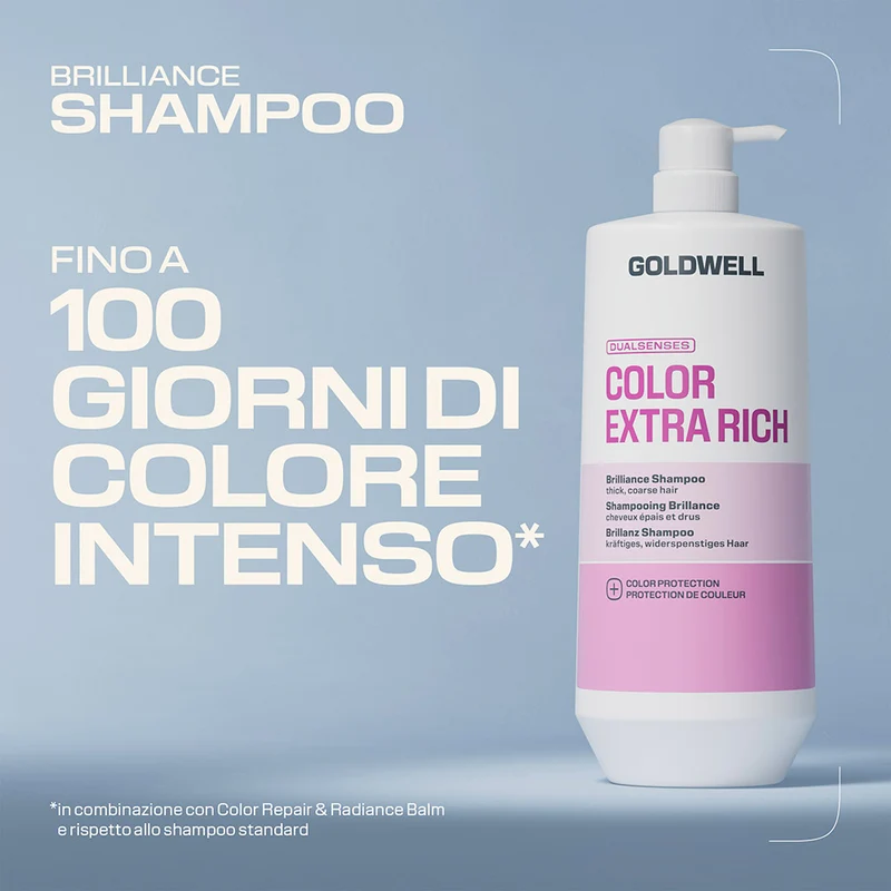 Goldwell Dualsenses Color Extra Rich Brilliance Shampoo 1000ml - shampoo protecteur de couleur