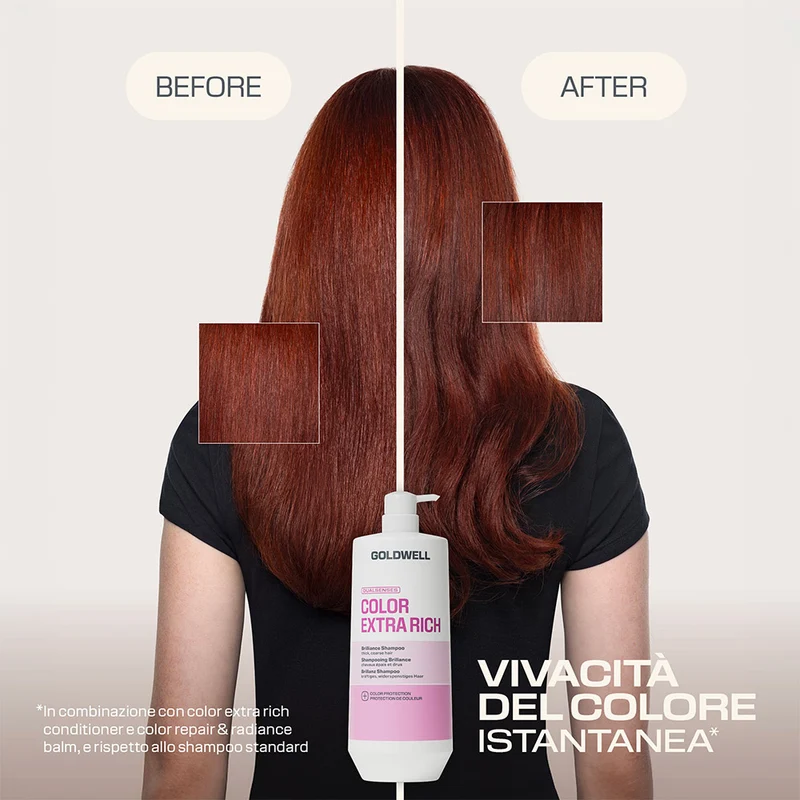 Goldwell Dualsenses Color Extra Rich Brilliance Shampoo 1000ml - shampoo protecteur de couleur
